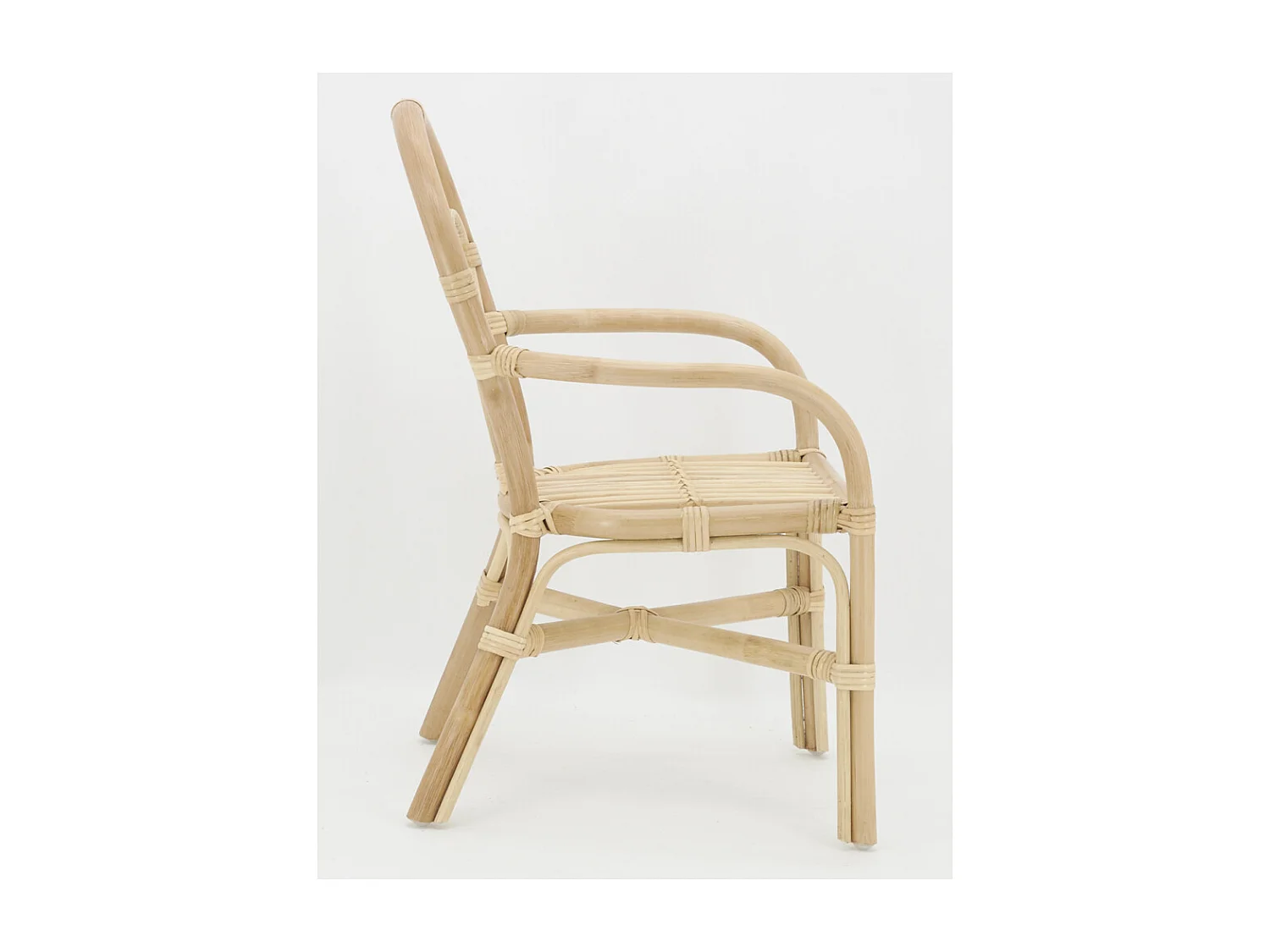 Fauteuil enfant en rotin Joseph Naturel