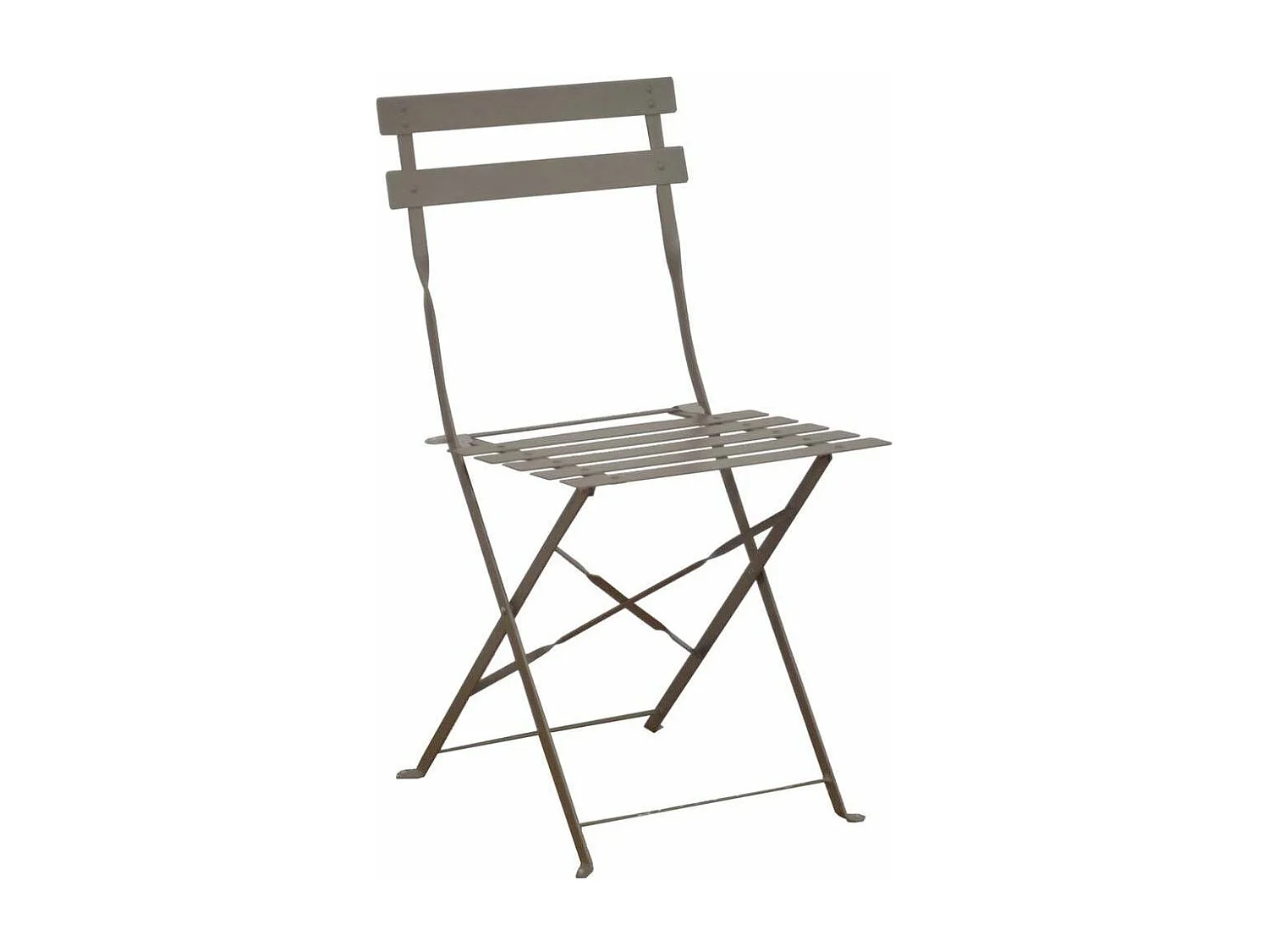 Chaises pliantes en acier Cuba (Lot de 2)
