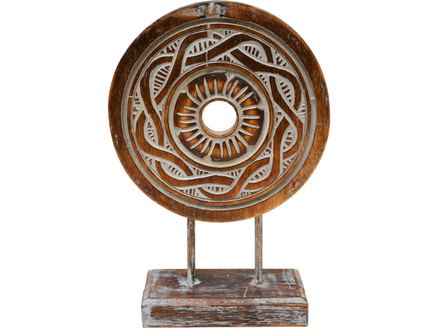 Mandala herbes sur pied