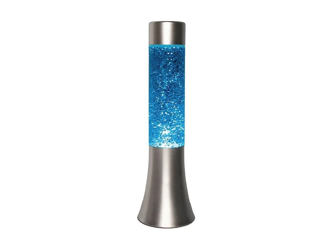 Mini lampe à poser en métal et verre Paillettes