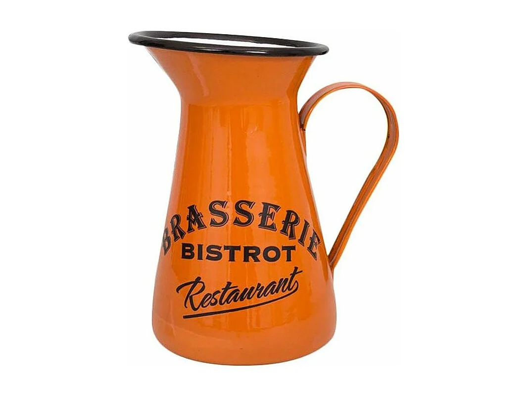 Broc en métal coloré Brasserie-Bistrot