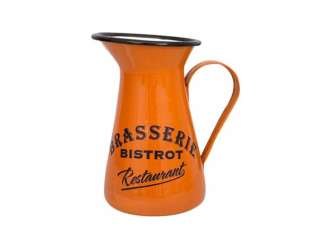 Broc en métal coloré Brasserie-Bistrot