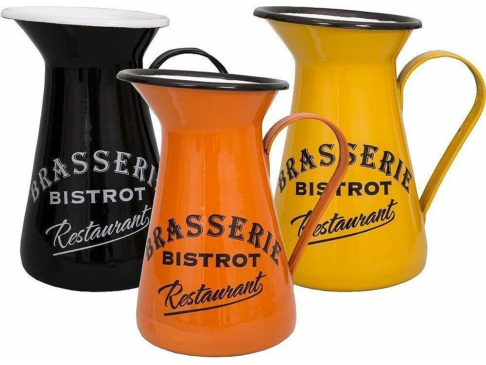Broc en métal coloré Brasserie-Bistrot