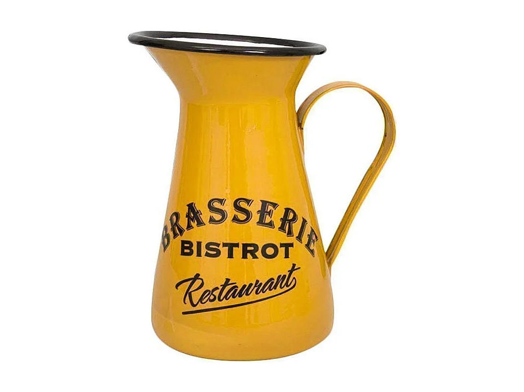 Broc en métal coloré Brasserie-Bistrot