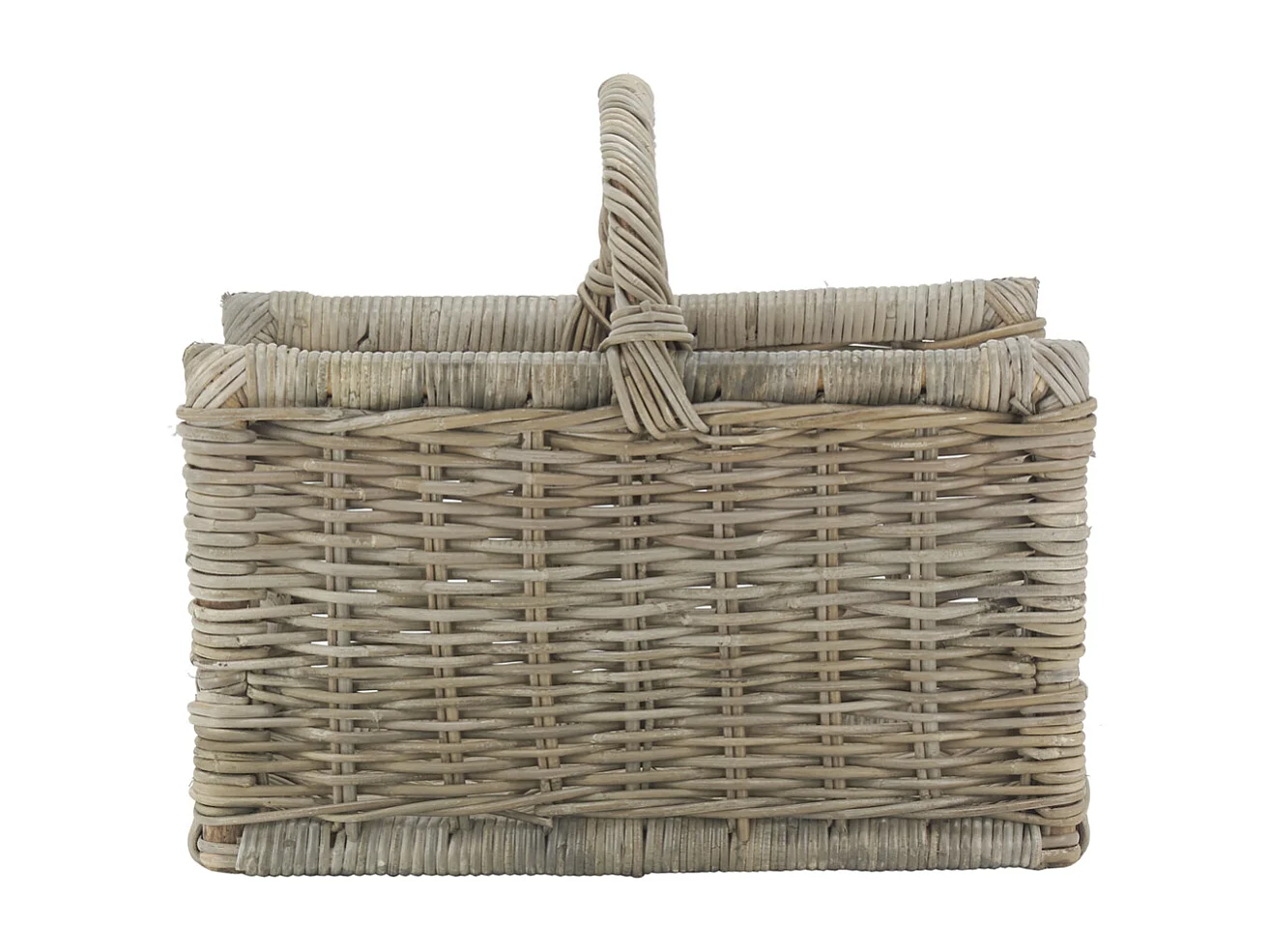 Panier à bûches rectangulaire en poelet