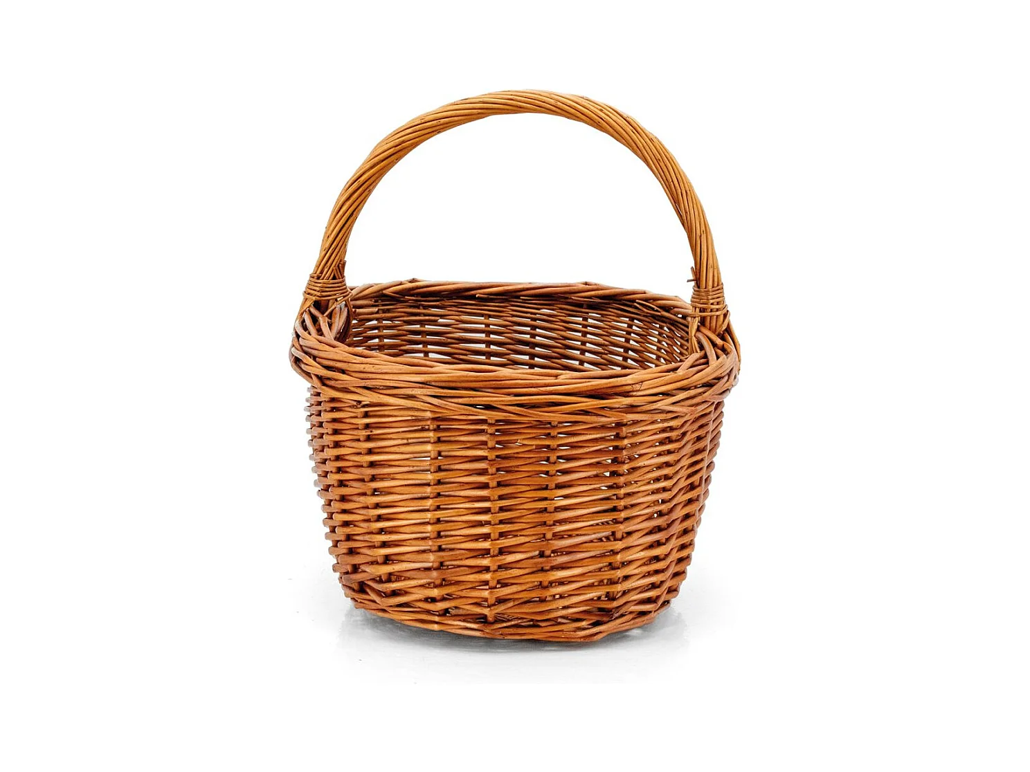 Panier rectangulaire en osier buff Rectangulaire