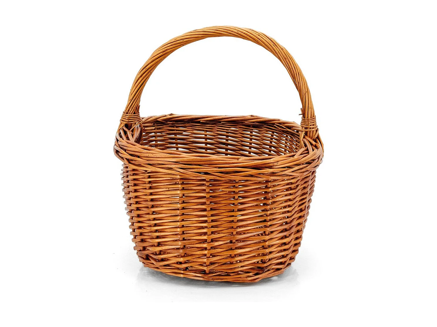 Panier rectangulaire en osier buff Rectangulaire