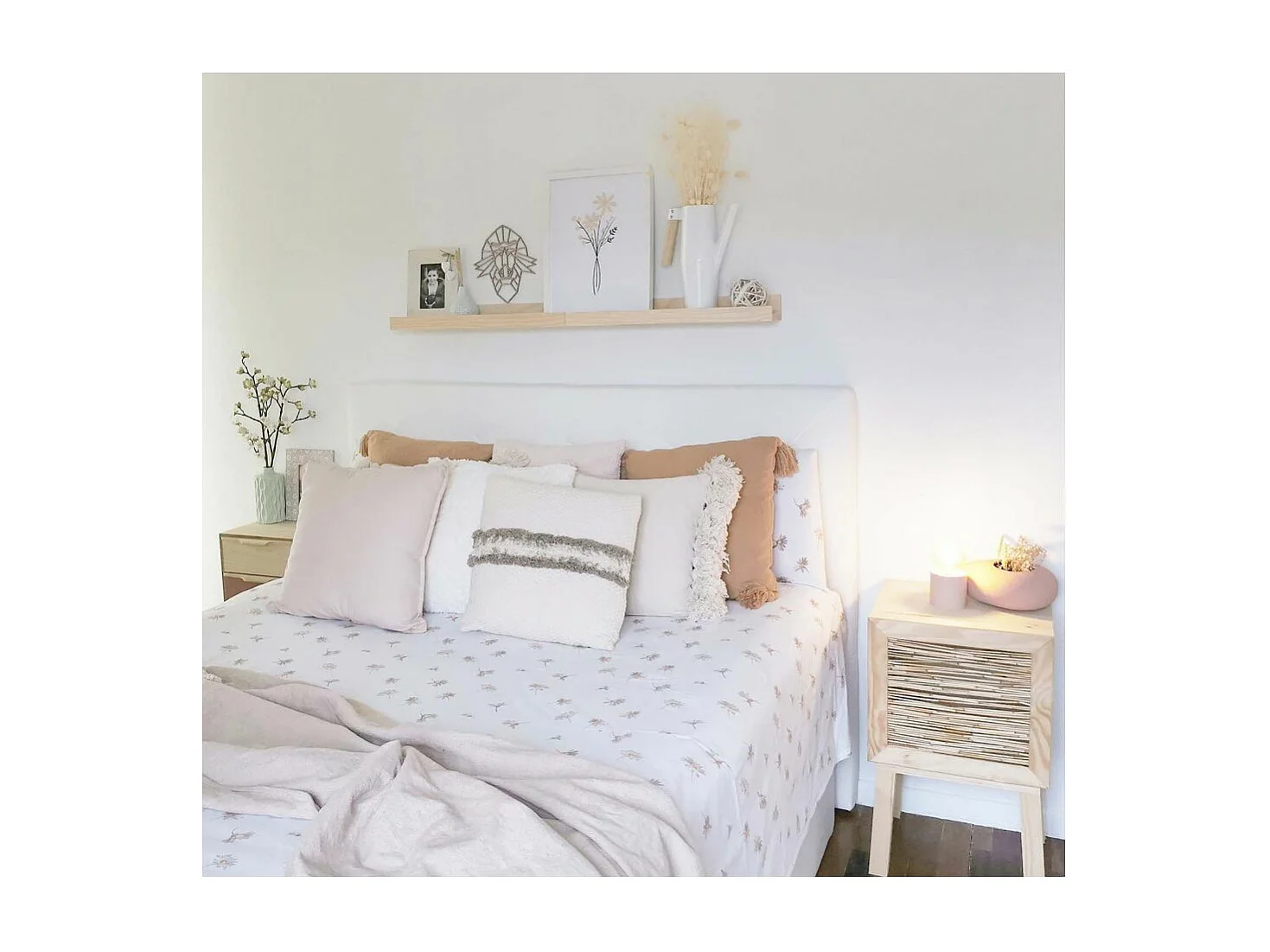 Étagère en pin Kit Line 80 cm