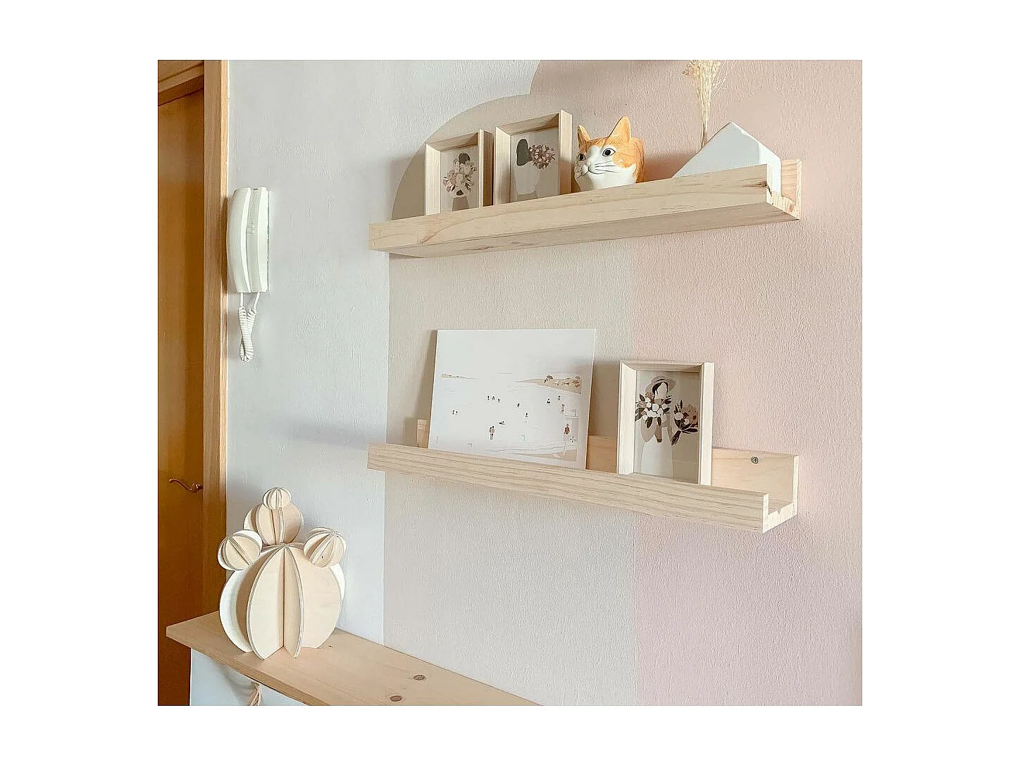 Étagère en pin Kit Line 80 cm
