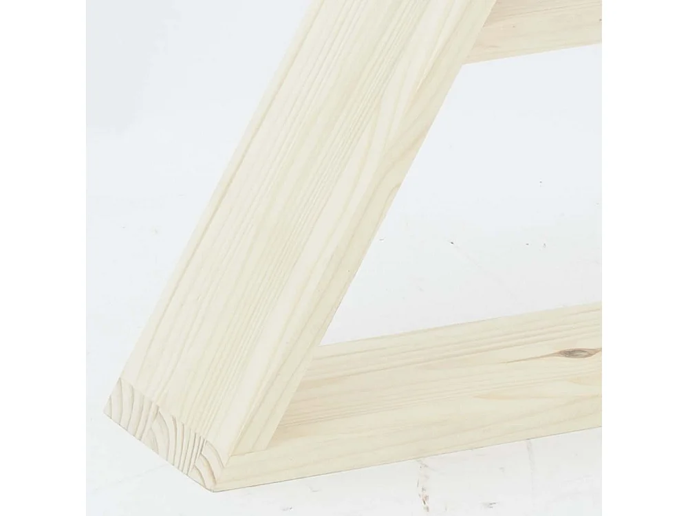 Etagère triangle en pin 43 x 37 x 10.5 cm