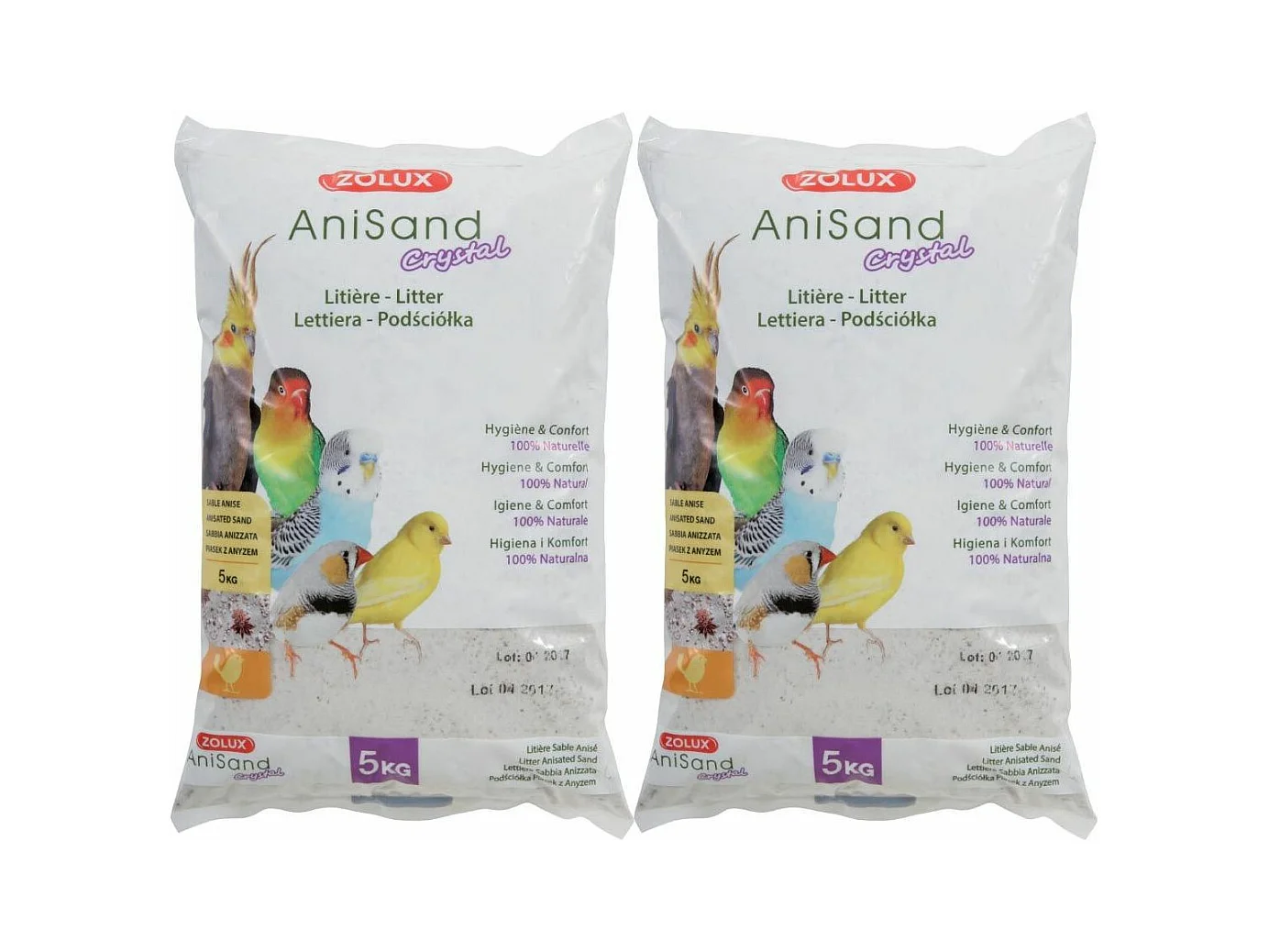 Litière sable Anisand crystal 10 kg