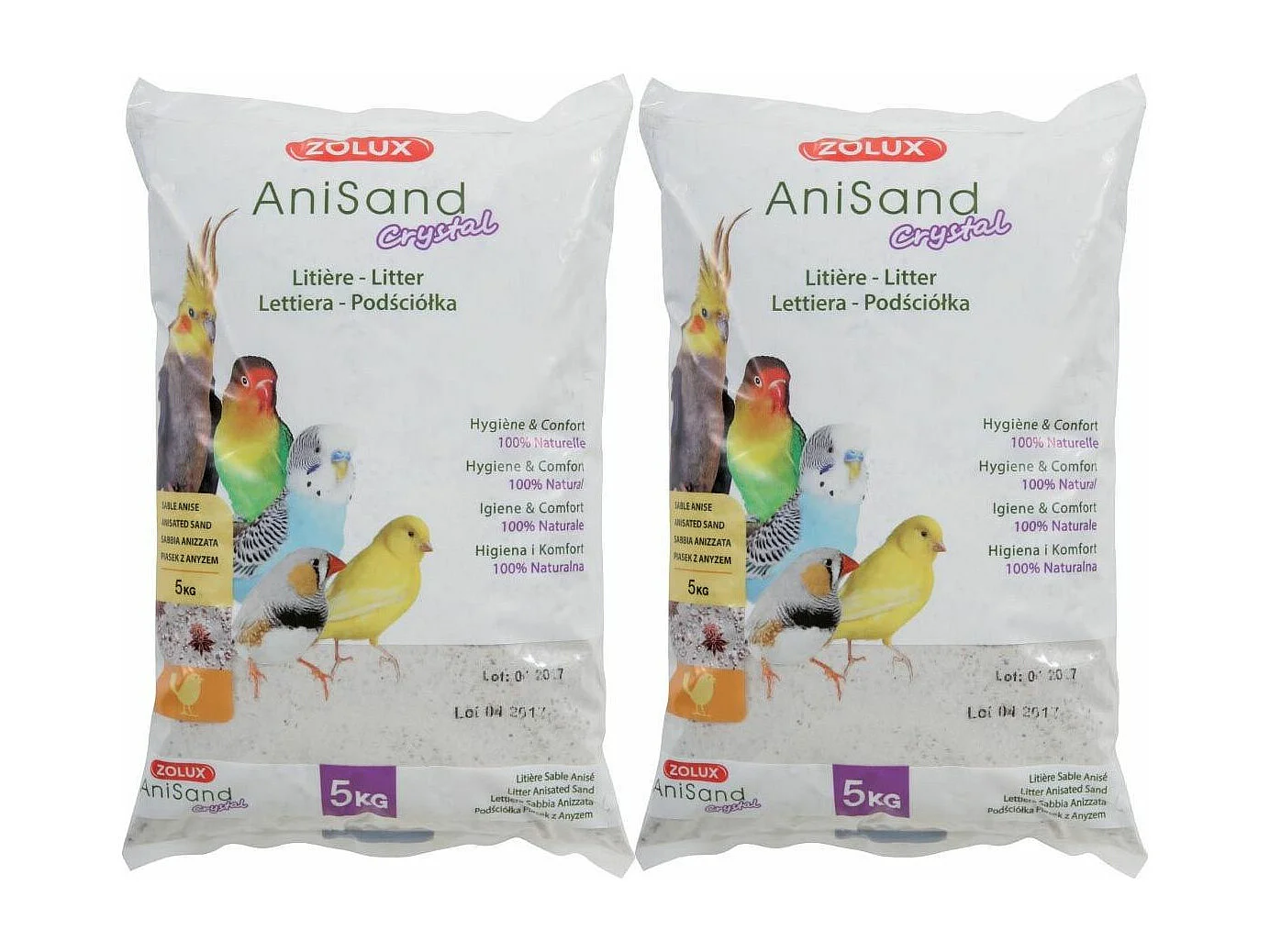 Litière sable Anisand crystal 10 kg