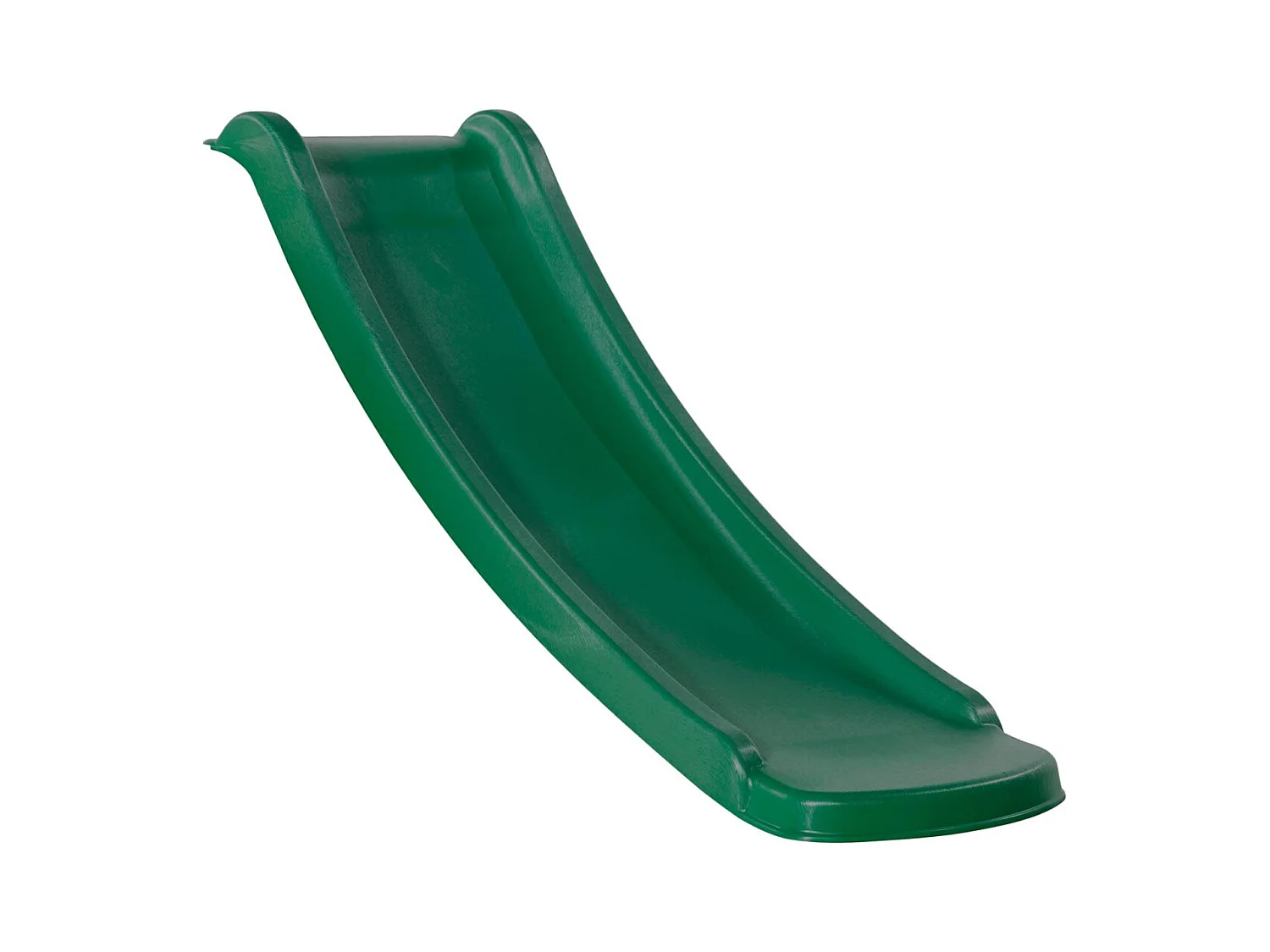 Glissière de toboggan avec vague en PEHD toba 120cm Vert foncé