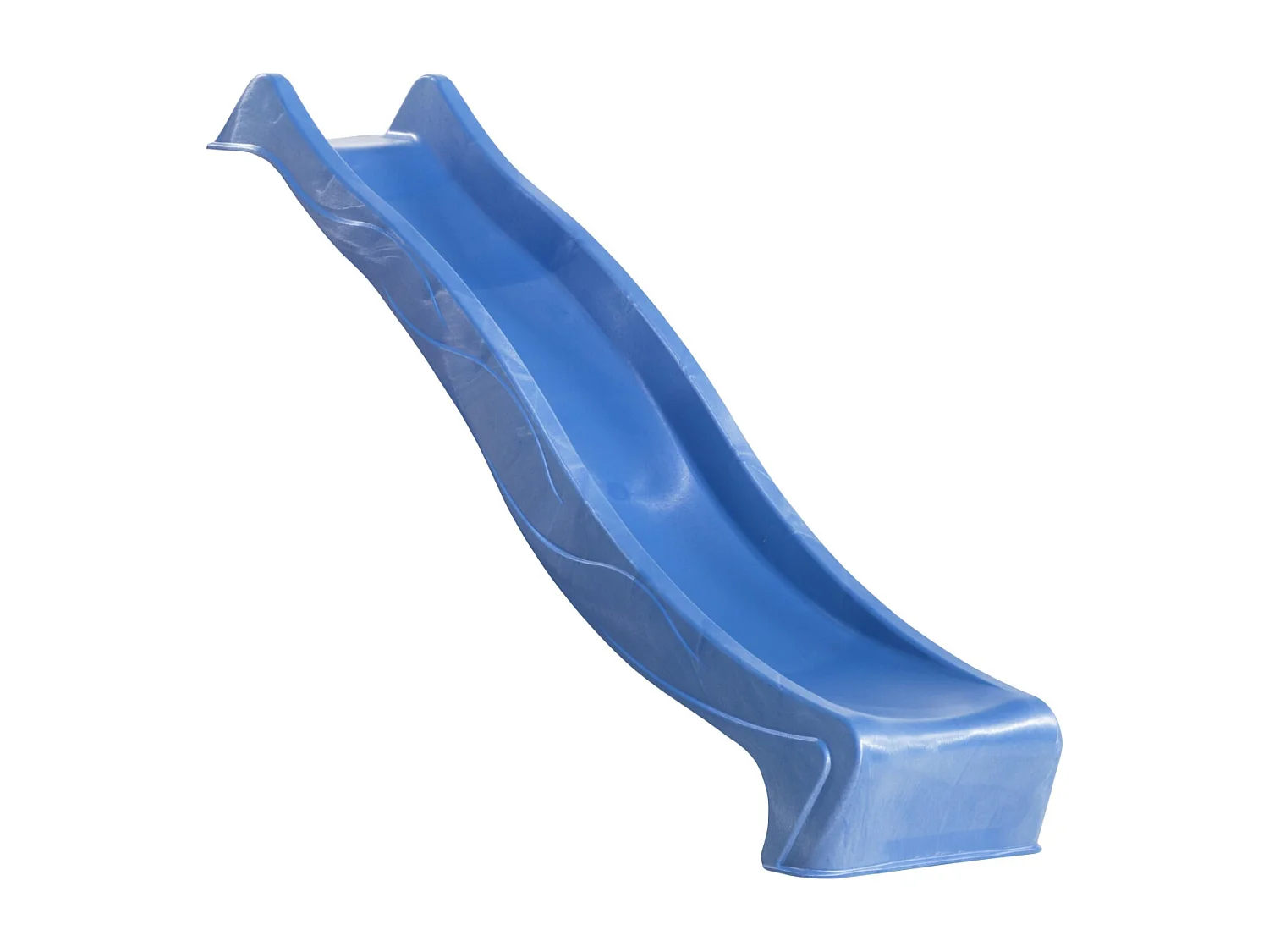 Glissière de toboggan bleue en PEHD Rex 230cm Bleu