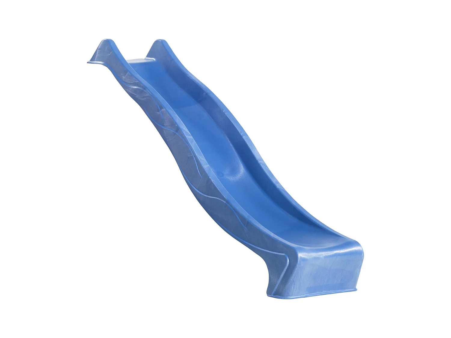 Glissière de toboggan bleue en PEHD Rex 230cm Bleu