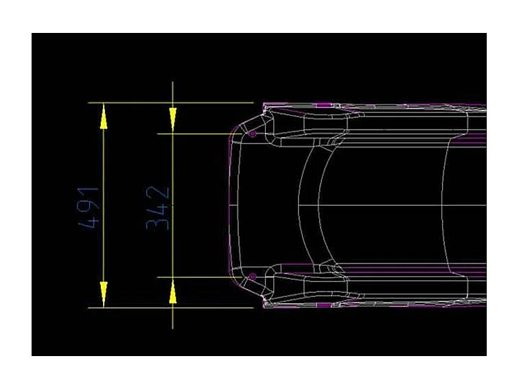 Toboggan rose en PEHD Rex 230cm Violet