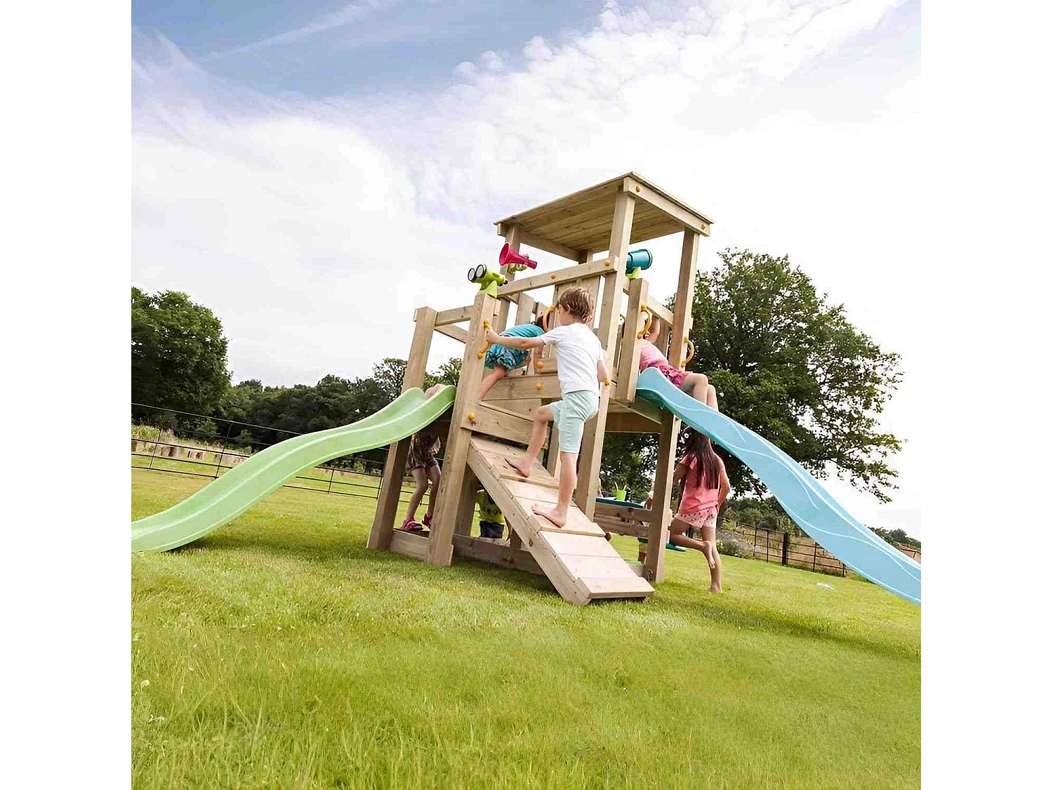 Glissière de toboggan avec vague en PEHD Tweeb 175cm