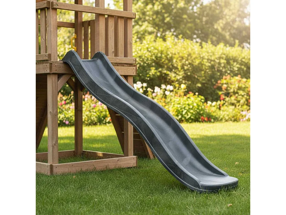 Glissière de toboggan avec vague en PEHD Tweeb 175cm