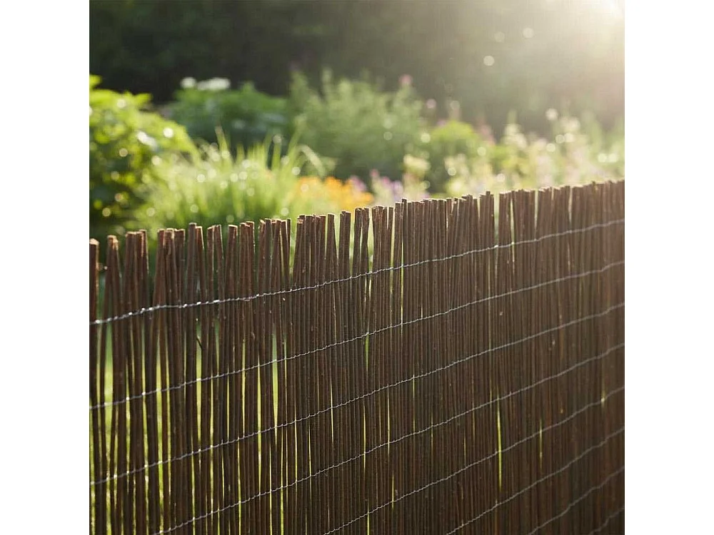 Canisse en osier naturel 2 x 5 m