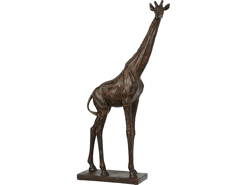Statue Girafe résine Muse en Résine