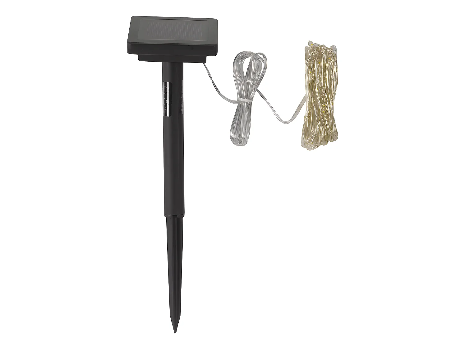 Luci- guirnalda solar - Blanco cálido - 100 LED - 11,9 m