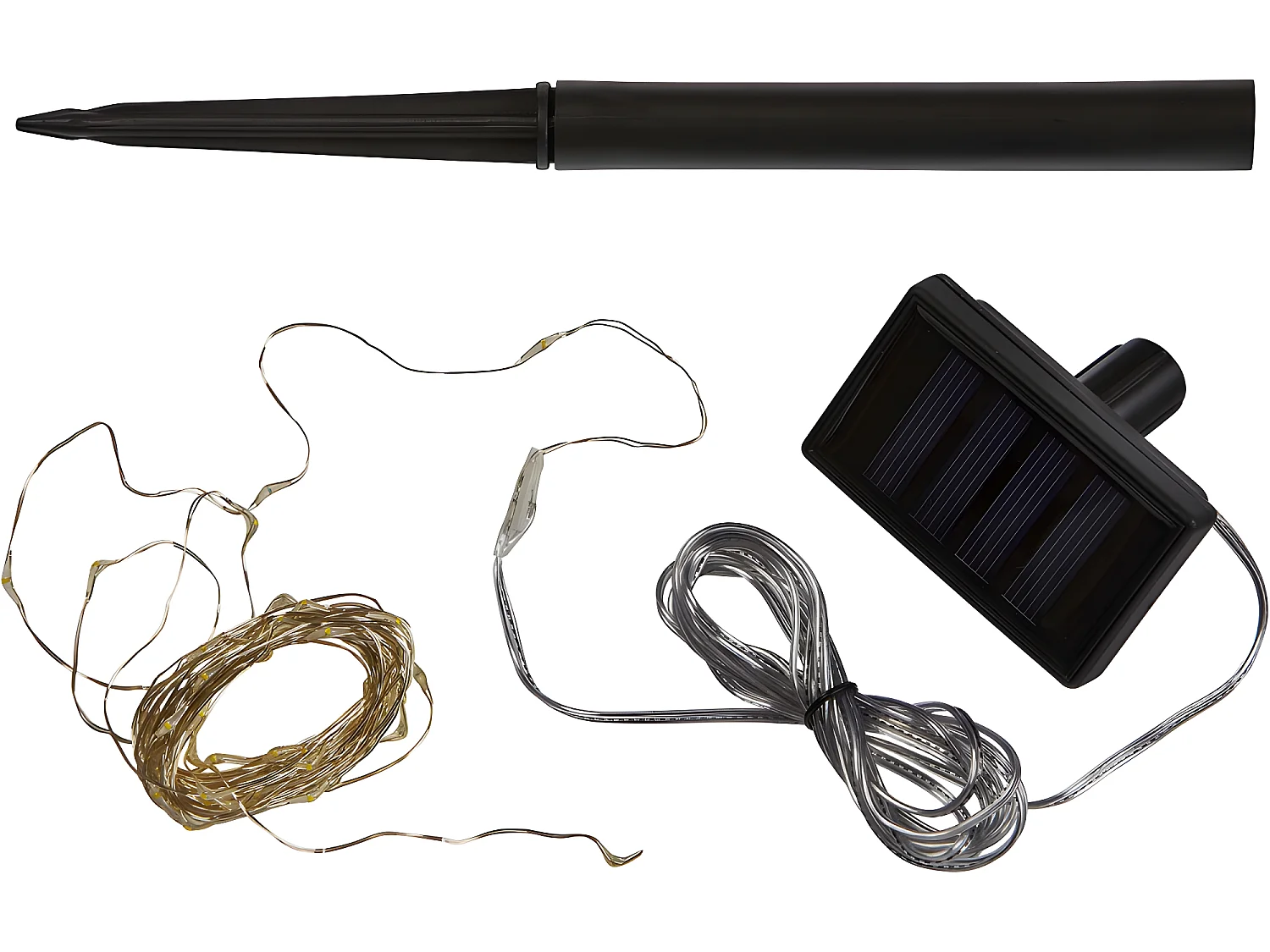 LUCI200 Buitenzonne-lichtsnoer met warmwitte LED's - 21,9 m