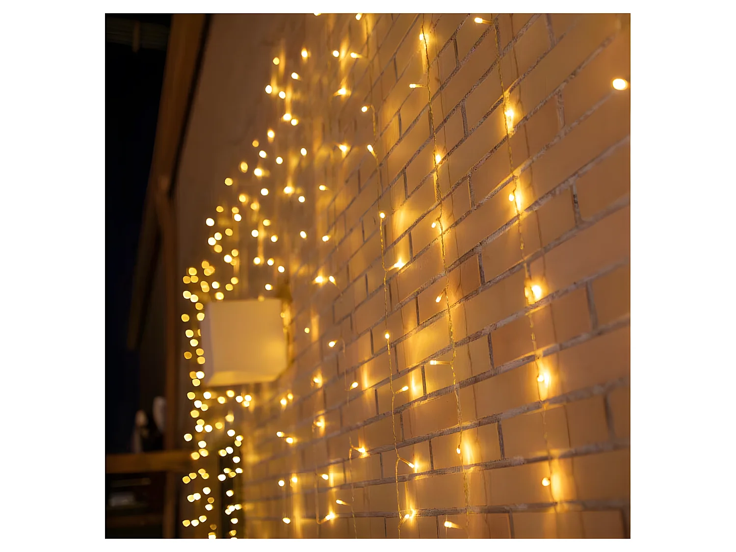 Guirlande lumineuse rideau Luceo 3 x 2 m