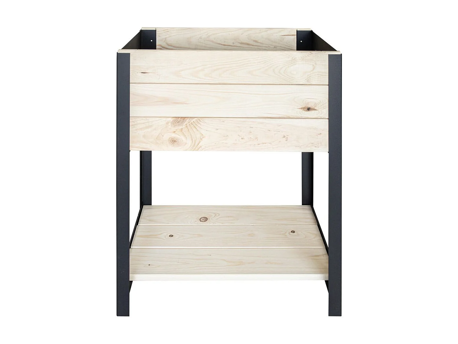 Jardinière en bois et métal Modern Surélevé