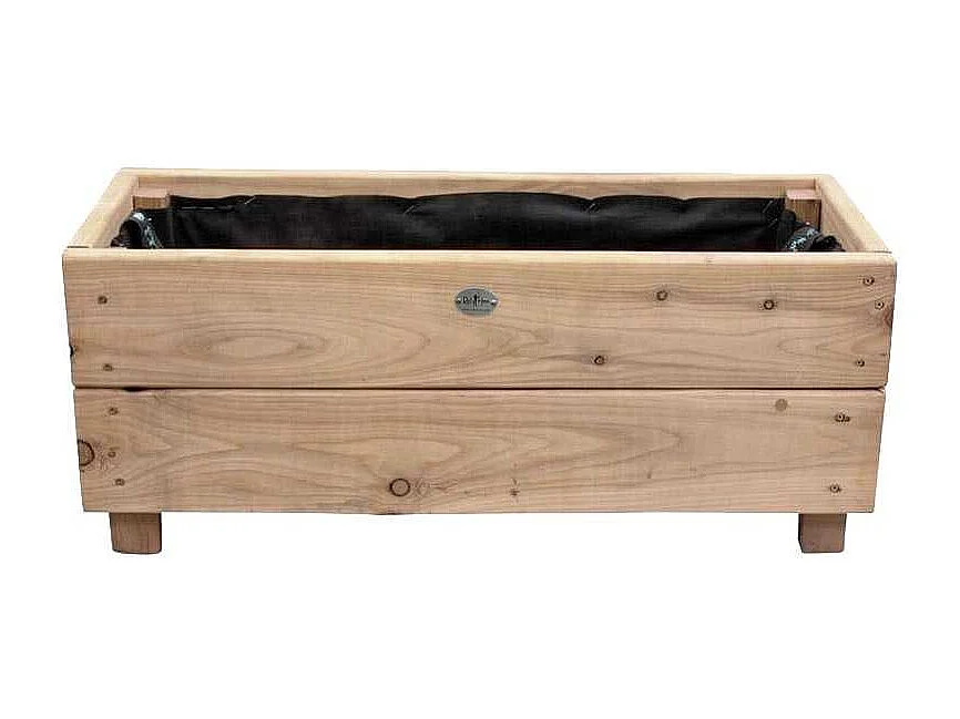 Jardinière en mélèze Moline 60 x 22 x 20 cm Naturel