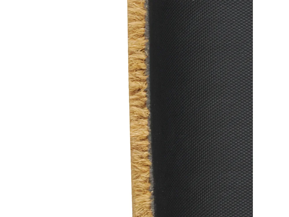 Paillasson coco intérieur extérieur 75 x 45 cm C'est chouette chez nous