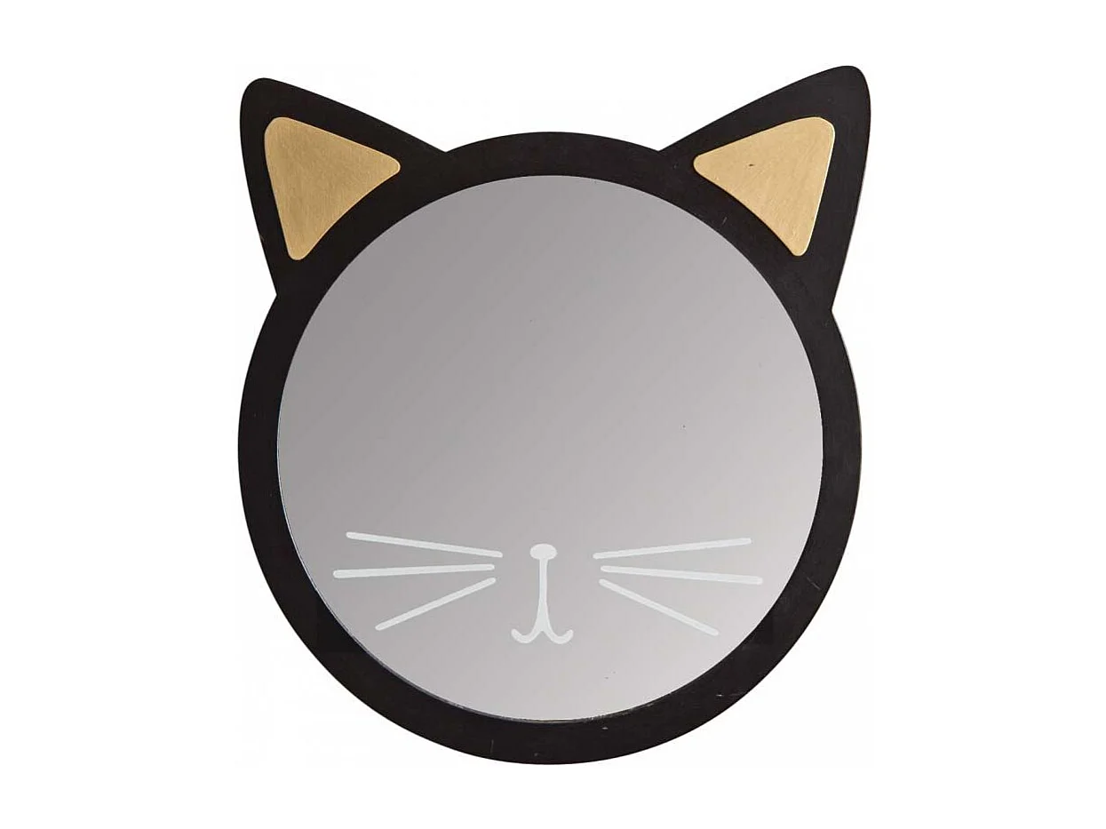 Specchio per gatti in legno