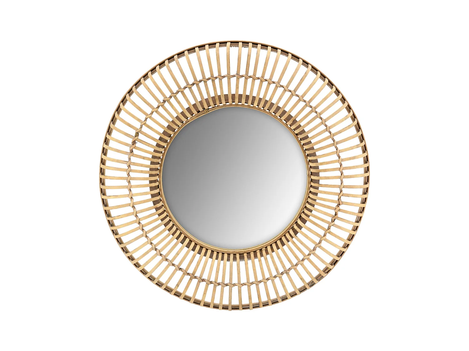 Miroir en bois 70 cm