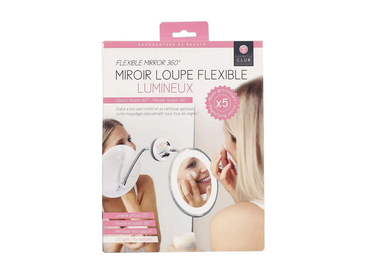 MIROIR LED FLEXIBLE X5 M8