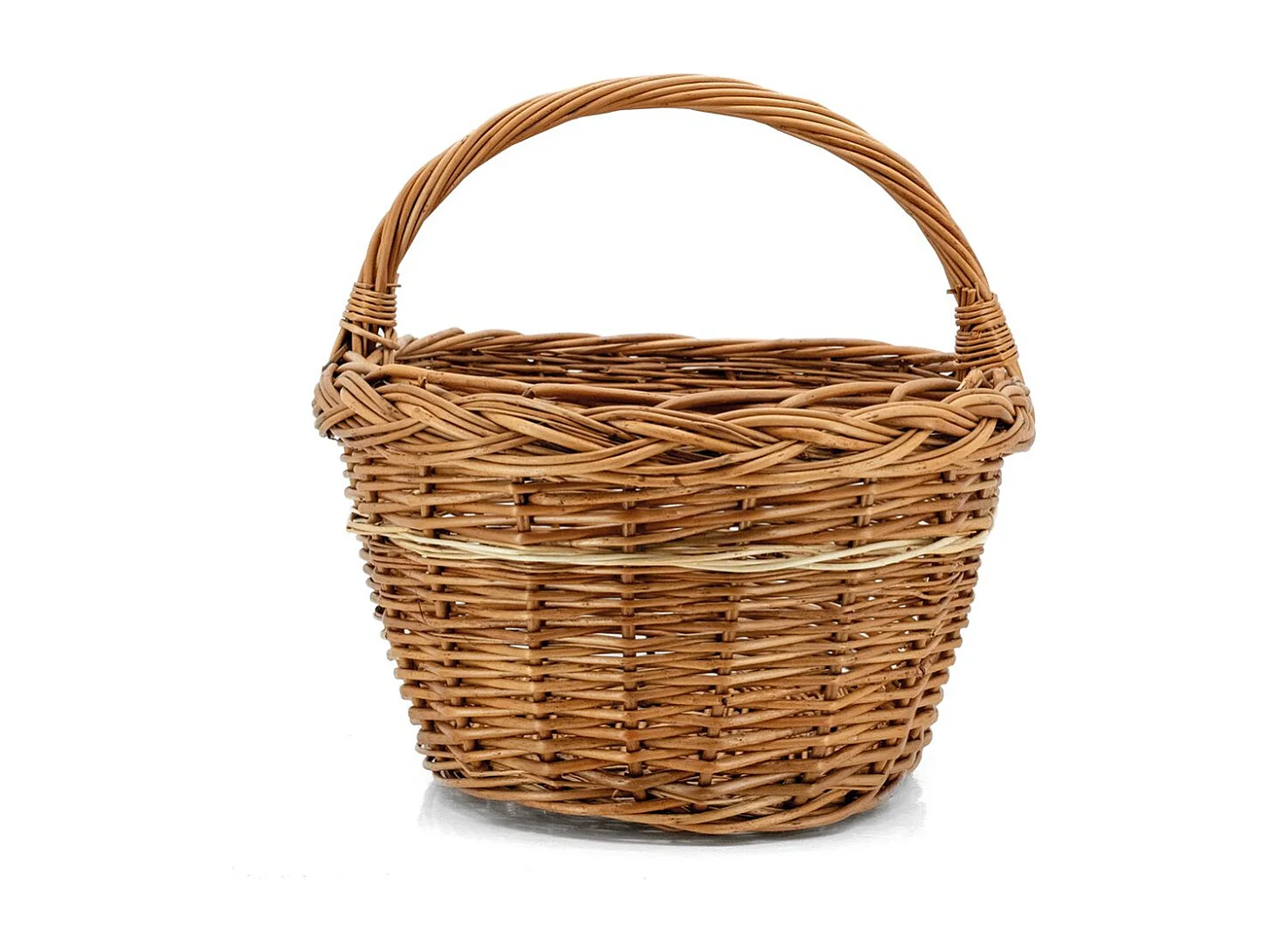 Panier à provisions en osier Lucette