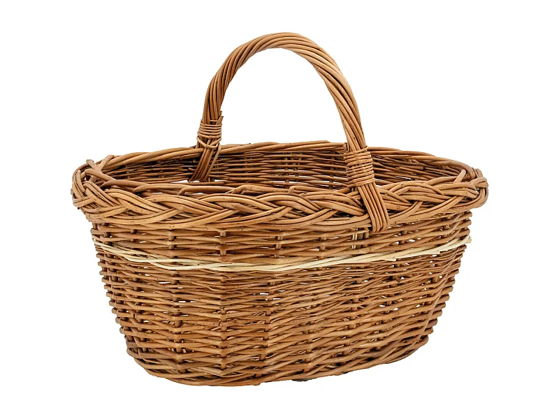 Panier à provisions en osier Lucette