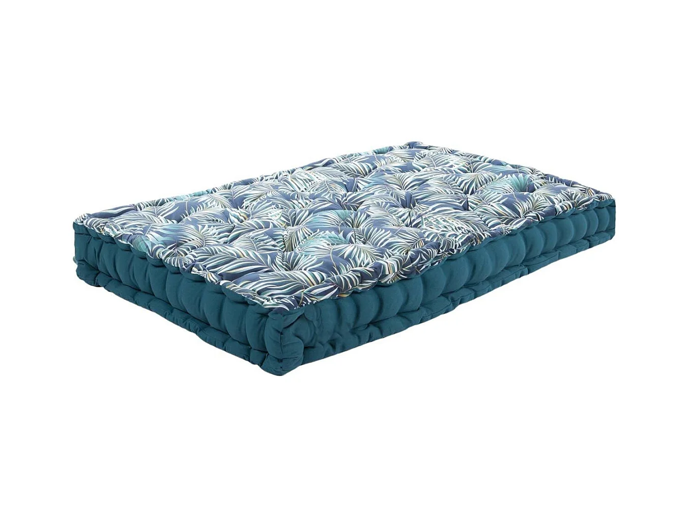 Coussin de palette en coton imprimé 120 x 60 cm Belem