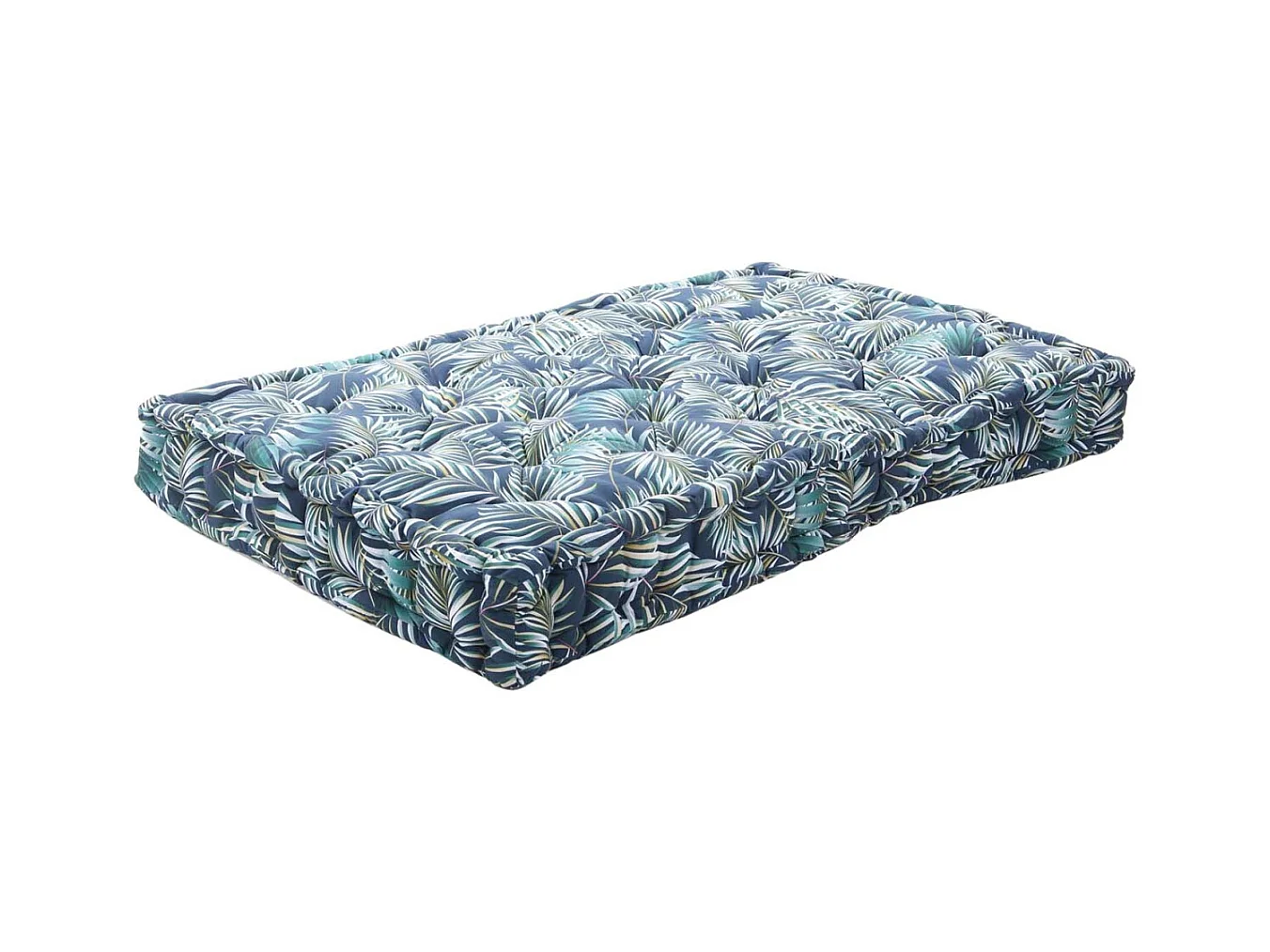 Coussin de palette en coton imprimé 120 x 80 cm Belem
