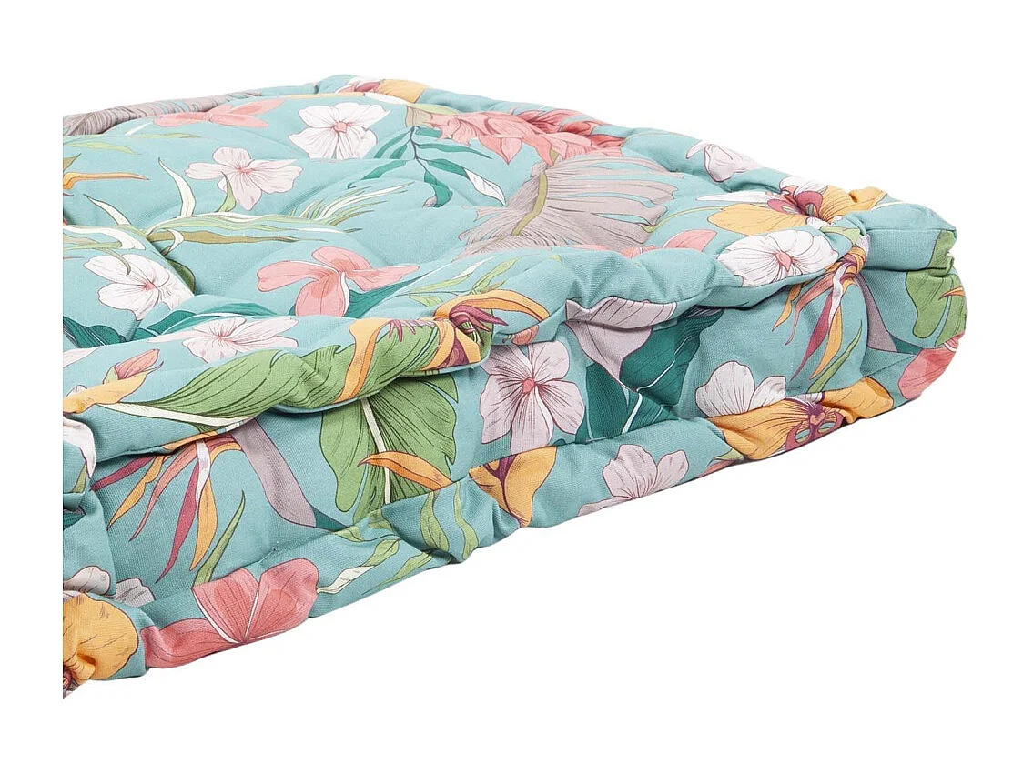 Coussin de palette en coton imprimé 120 x 60 cm Angele