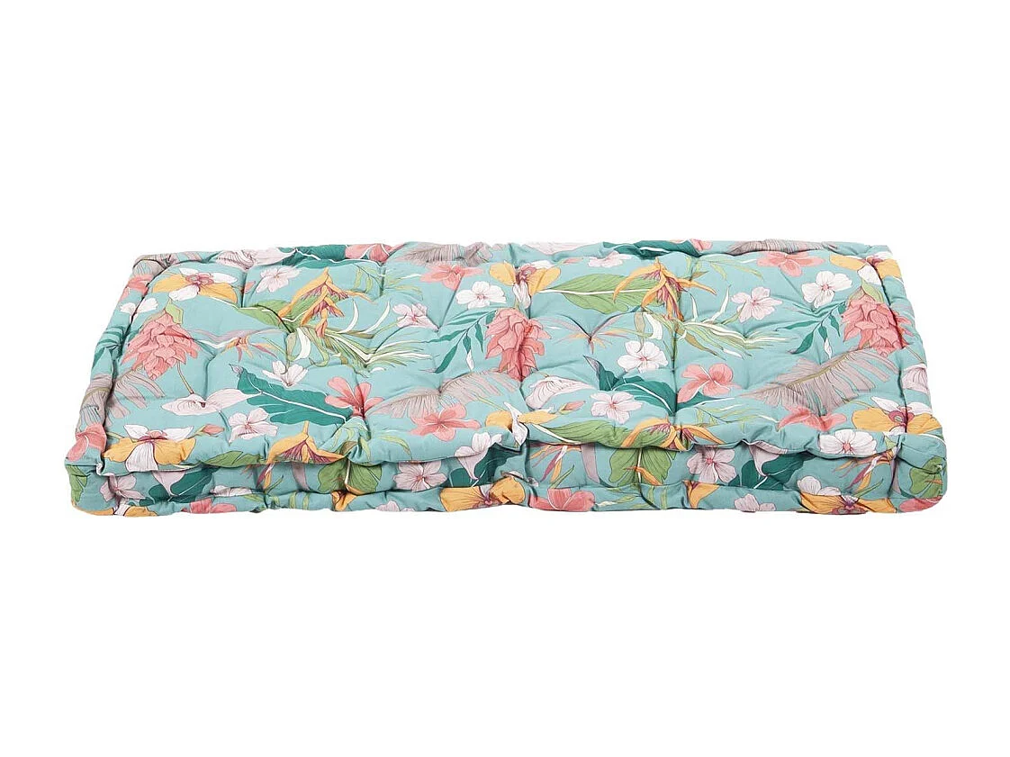 Coussin de palette en coton imprimé 120 x 80 cm Angele