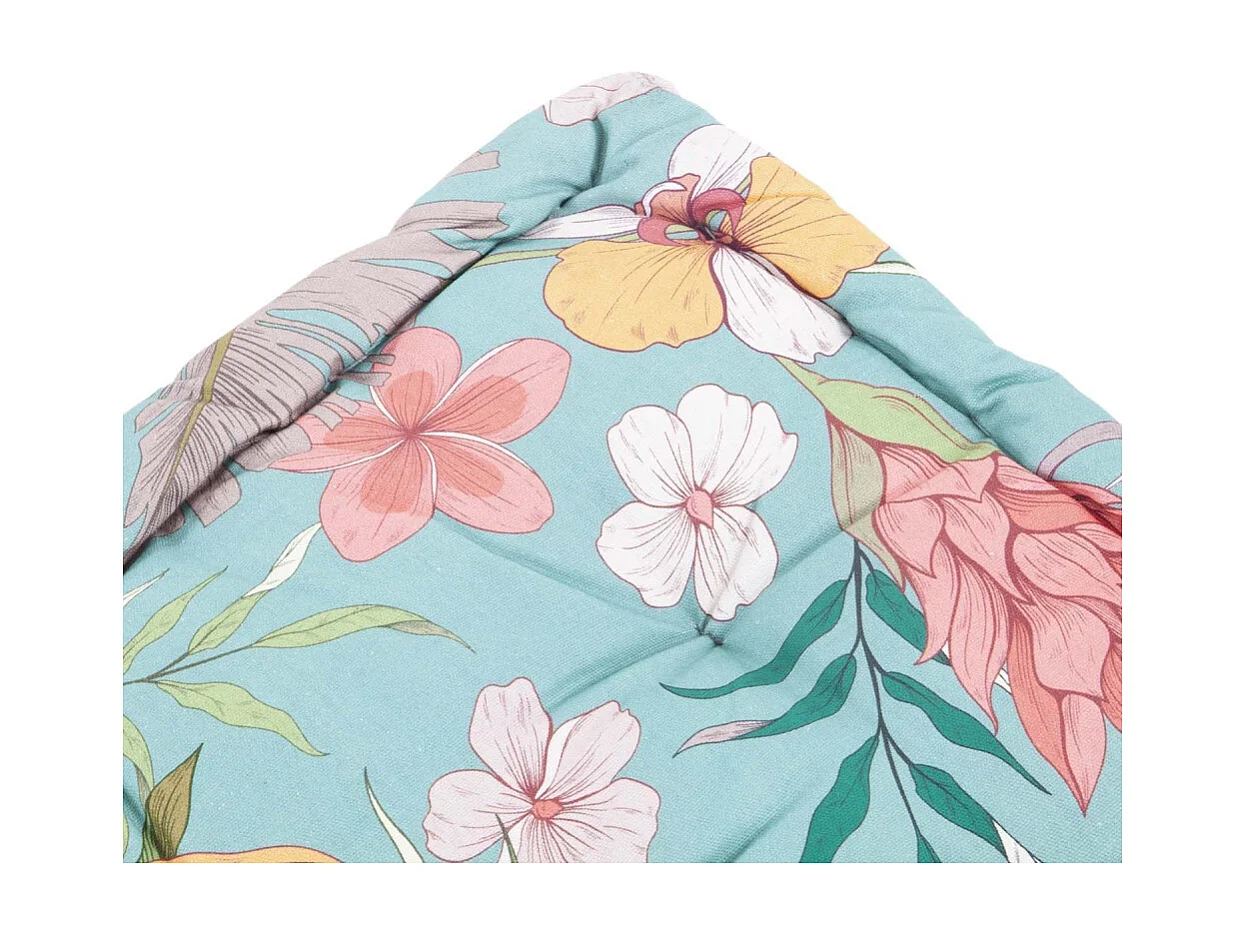 Coussin de palette en coton imprimé 120 x 80 cm Angele