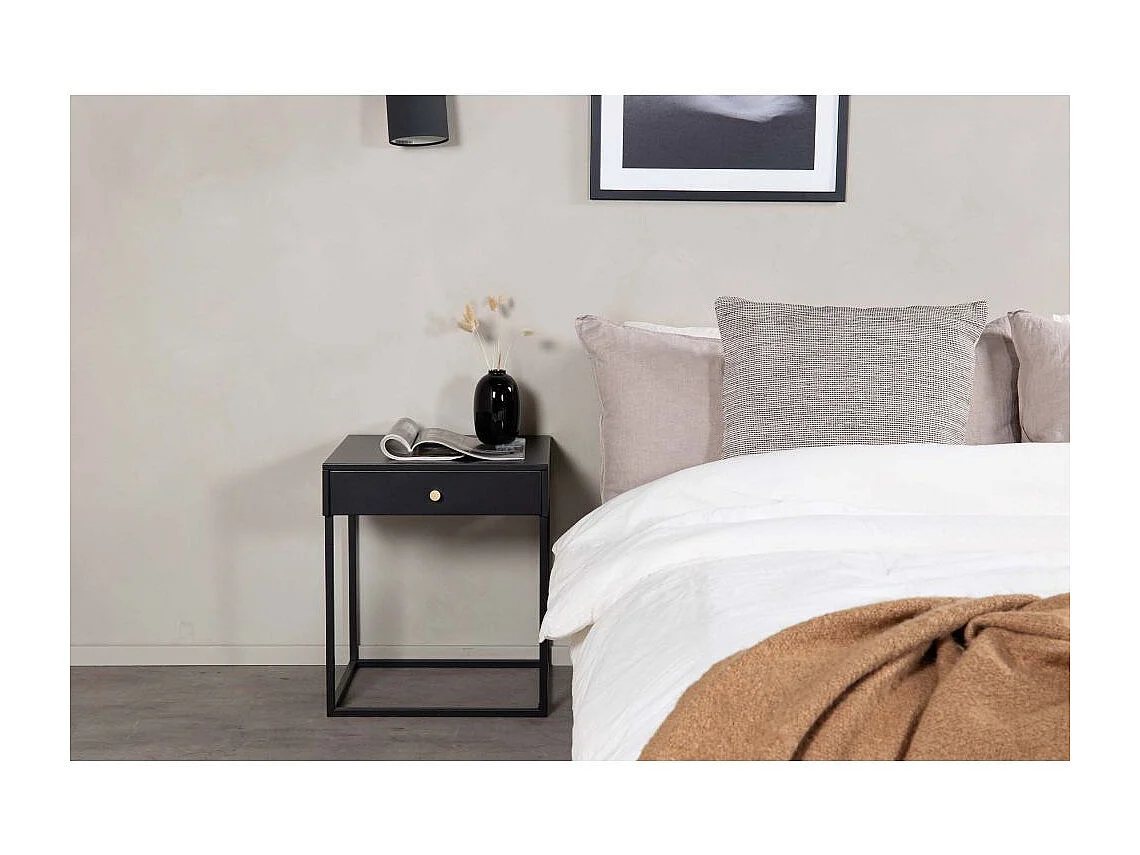 Comodino in acciaio Bakal