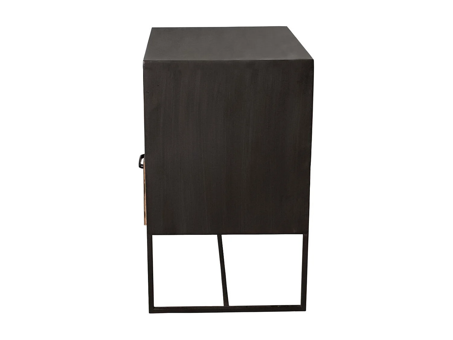 Chevet industriel et fer et bois 1 tiroir