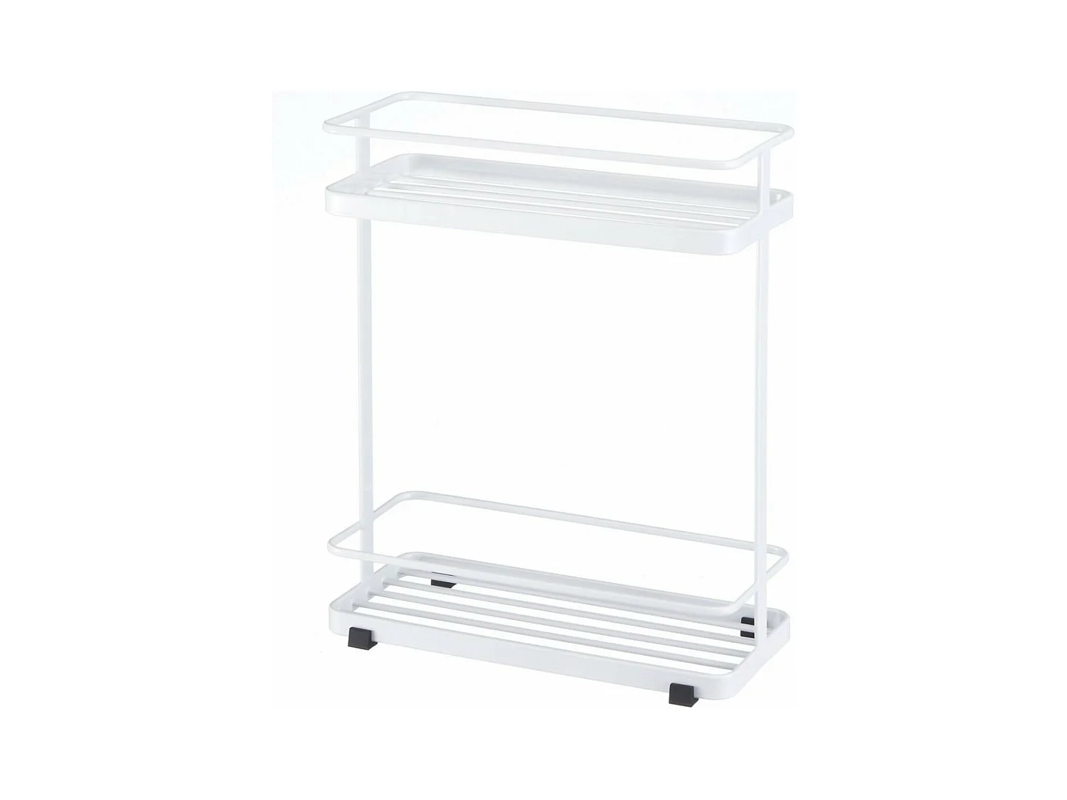 Etagère salle de bain en métal 2 niveaux