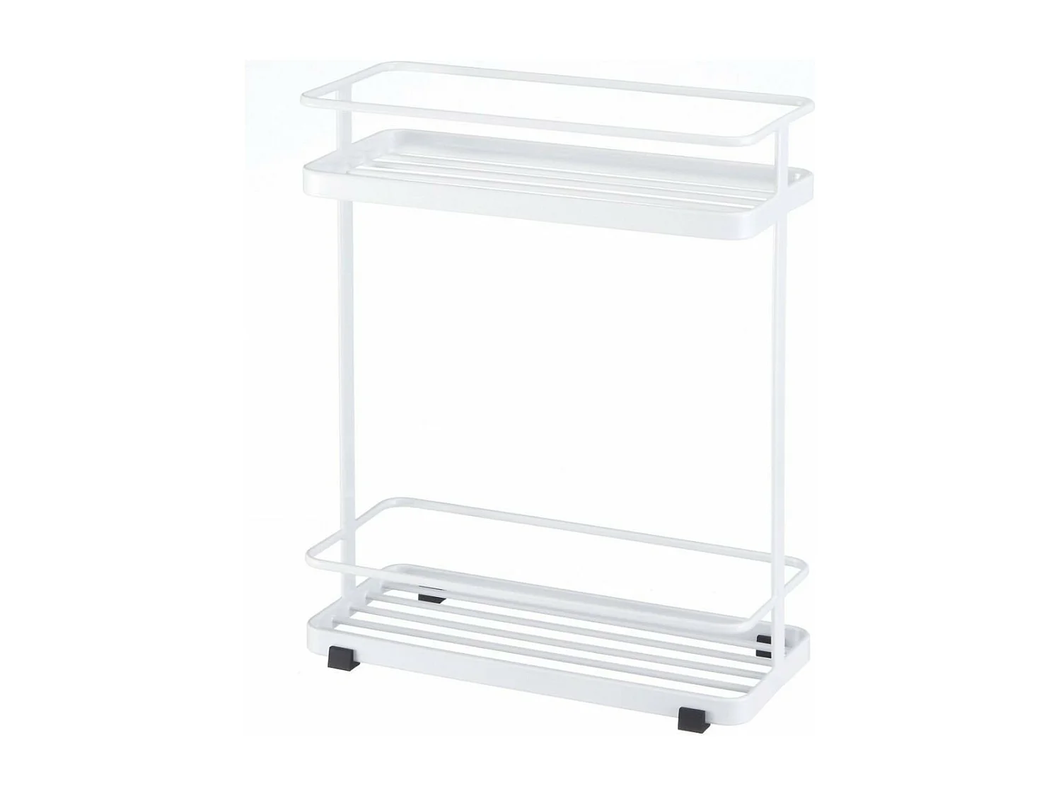 Etagère salle de bain en métal 2 niveaux