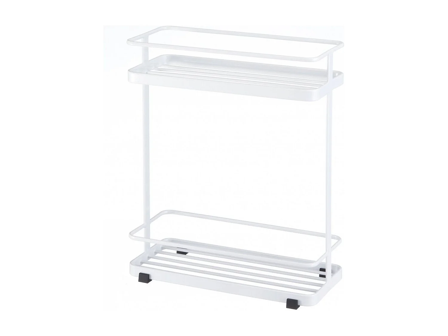 Etagère salle de bain en métal 2 niveaux