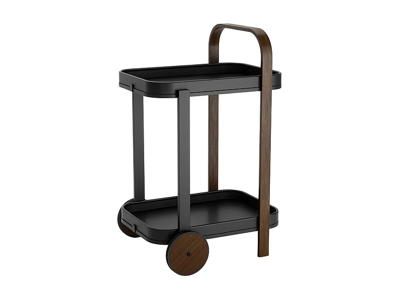 Desserte en acier 2 plateaux  Bellwood