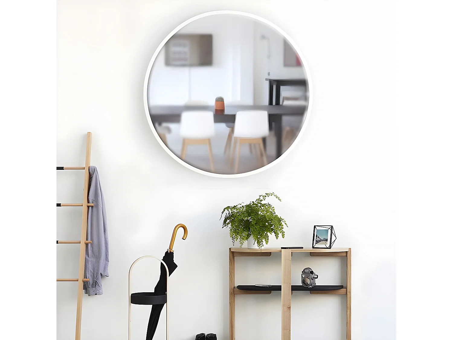 Specchio rotondo 94 cm Hub