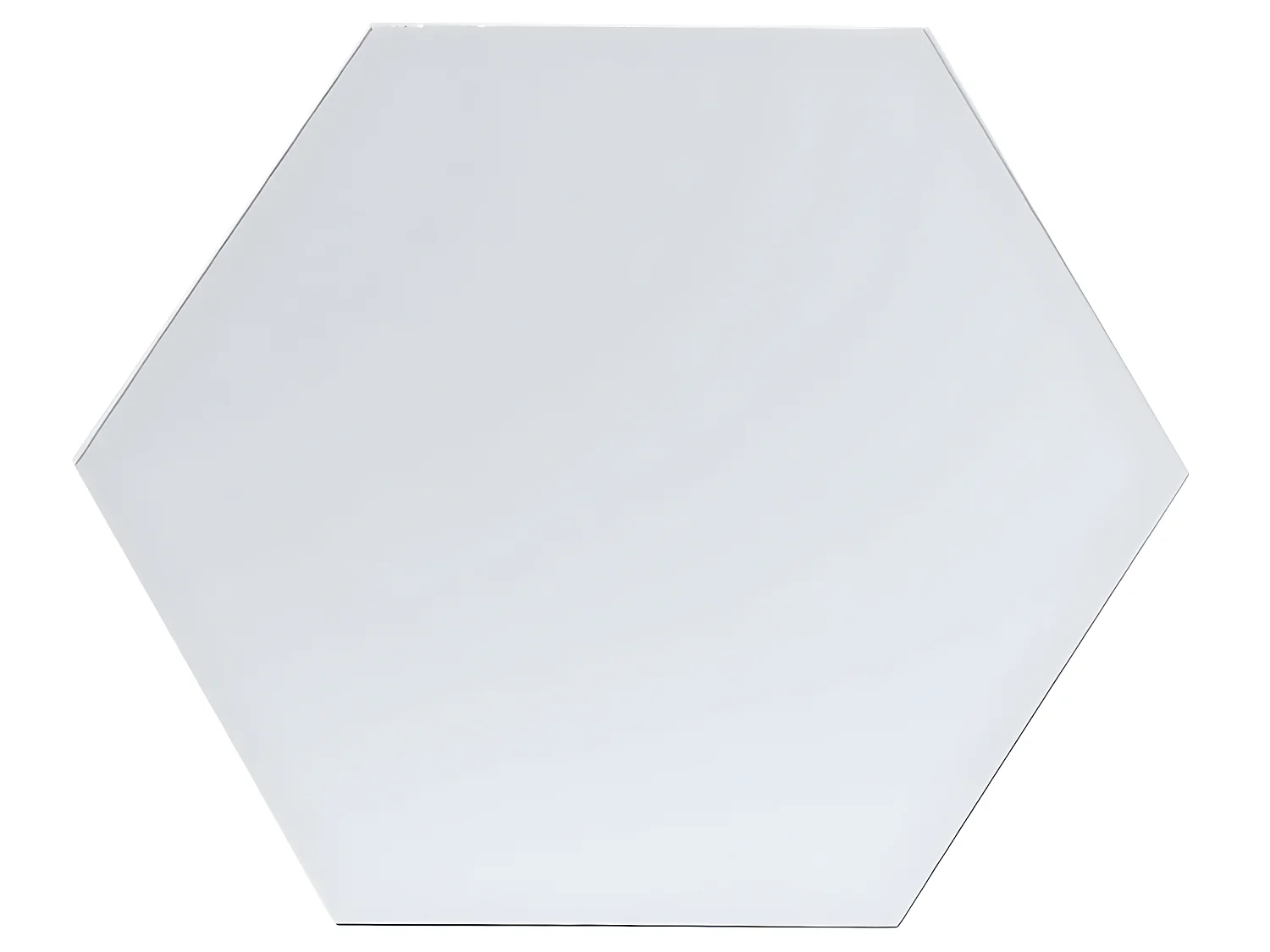 Décoration murale miroir à coller Palette (Lot de 2) Hexagone