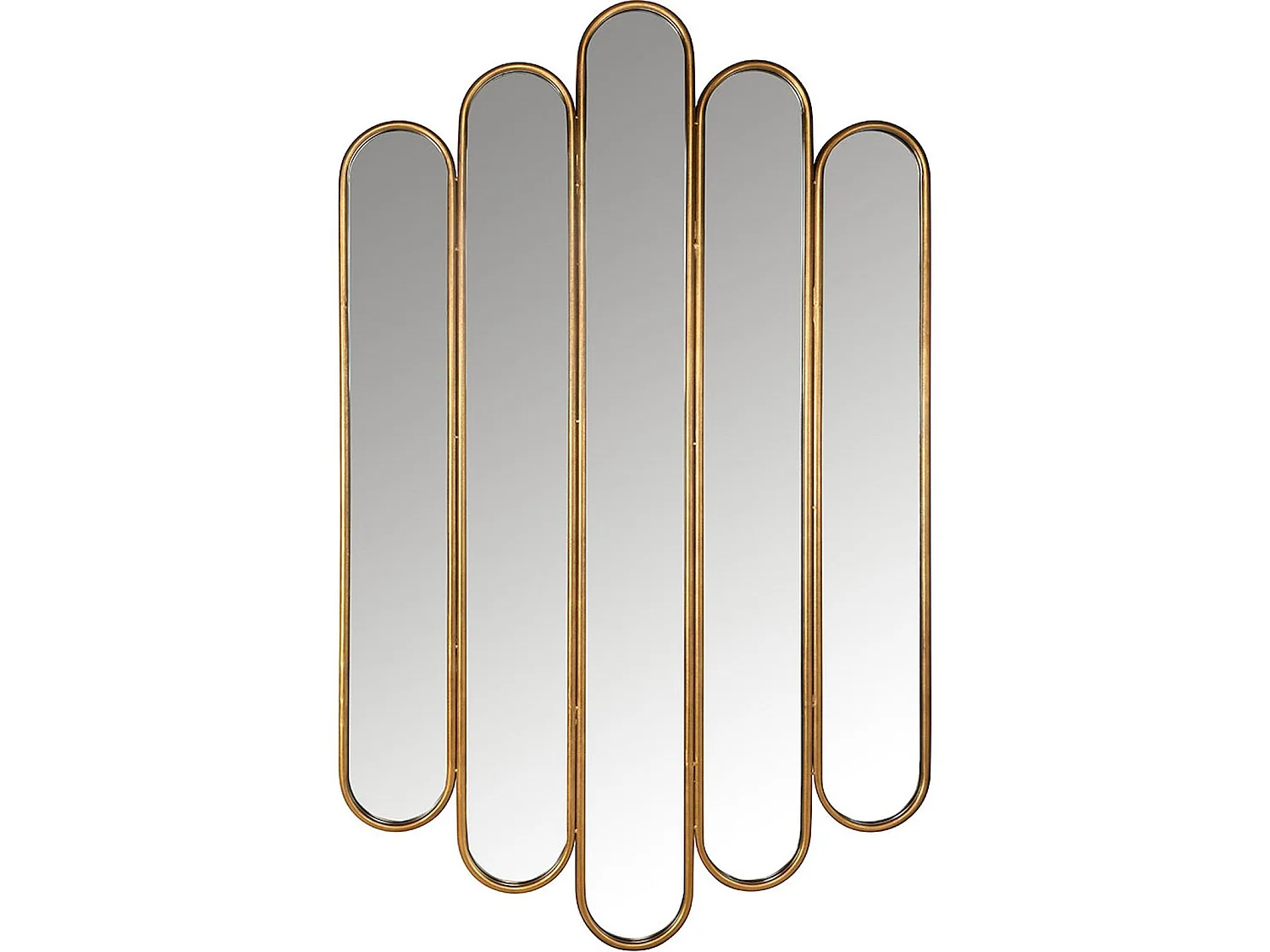 Miroir Ondulé Vertical Élégant et Classique