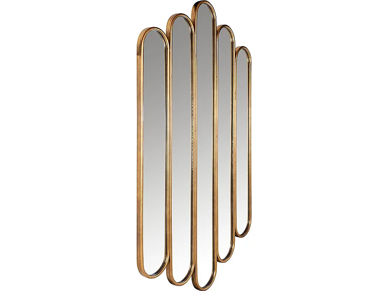 Miroir Ondulé Vertical Élégant et Classique